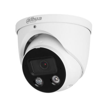 Dahua IPC-HDW3549H-AS-PV-S4 Caméra dôme IP WizSense Tioc 2.0 Analyse vidéo 5Mp 2.8mm H.265+ Starlight Couleur SMD Plus PoE alarme audio IP67