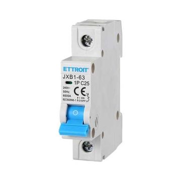 ETTROIT JX112560 Disjoncteur automatique 1P 25A 220V 6KA