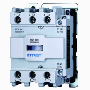ETTROIT JX1634010 JXC1 Contacteur AC 24V 50/60Hz Bobine 3P 3 pôles Normalement ouvert Ie 40A Ue 380V