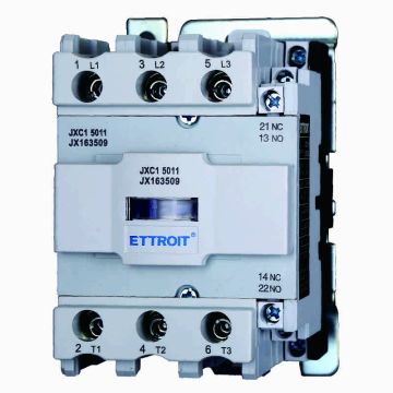 Contacteur ETTROIT JXC1 AC 220V 50/60Hz Bobine 3P 3 pôles Normalement Ouvert Ie 50A Ue 380V - JX163509