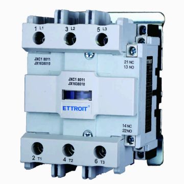 ETTROIT JX1638010 JXC1 Contacteur AC 24V 50/60Hz Bobine 3P 3 pôles Normalement ouvert Ie 80A Ue 380V