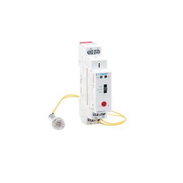 Interrupteur crépusculaire ETTROIT pour rail DIN avec capteur photoélectrique 16 A 220 V - JX18103