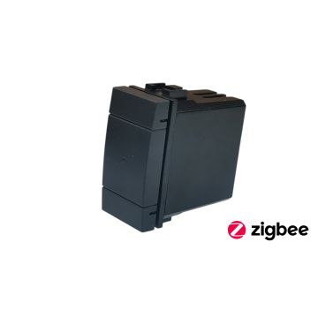 Déviateur intelligent ETTROIT ZigBee Tuya compatible avec BTicino Living Black - LNZB0801