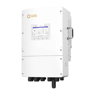 SOLIS S6-EH3P15K02-NV-YD-L Onduleur hybride triphasé 15kW Système photovoltaïque CEI 0-21 avec écran LCD couleur - Garantie 10 ans 12229