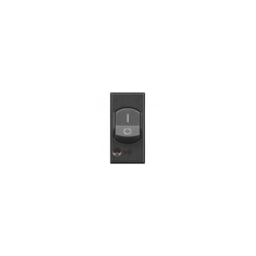 bticino axolute - disjoncteur 1P+N 6A 1,5kA HS4301/6