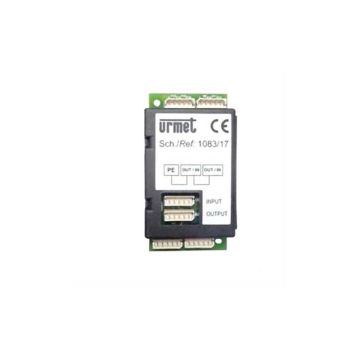 Module d'interface utilisateur URMET 1083/17 16 pour plaque de rue SINTHESI STEEL Module d'interface utilisateur URMET 1083/17 16 pour plaque de rue SINTHESI STEEL