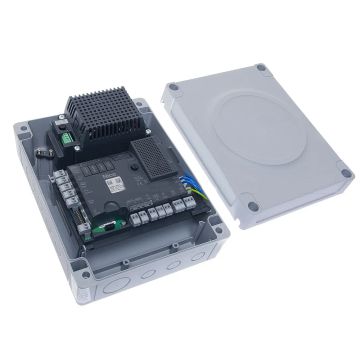 Unité de commande Nice MC824L 24V pour 2 moteurs de portail battant avec BlueBUS, Opera, Solemyo et récepteur radio intégré
