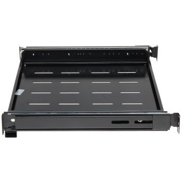 Étagère coulissante P19S/330 pour racks 60 mm et 80 mm 1U 19" Étagère coulissante P19S/330 pour racks 60 mm et 80 mm 1U 19"
