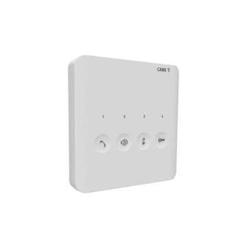 Interphone mains libres CAME PLX A X1/XIP 4 boutons d&#39;appel, couleur blanche 840CC-0030