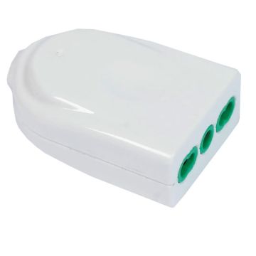 FANTON 82560-E Prise volante italienne 2P+T 10A mod. Prise droite EASY blanche FANTON 82560-E Prise volante italienne 2P+T 10A mod. Prise droite EASY blanche