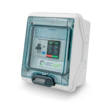 SECSUN QIT3L panneau de champ ca monophasé 3Kw système photovoltaïque léger IP65
