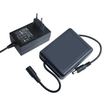 SAI Mini chargeur Li-Ion alimentation 2200 mAh régulation de charge 12 V 2A fonction UPS rechargeable pour CCTV