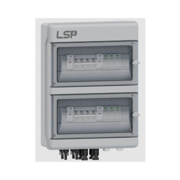 Panneau de terrain V-TAC DC avec 2 Strings et 2 tableaux MPPT 1000VDC 16A IP65 18 modules LSP - 11951