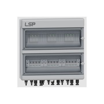 Panneau de terrain V-TAC DC avec 3 chaînes et 3 panneaux MPPT 1000VDC 16A IP65 18 modules LSP - 11952