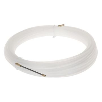 Sonde presse-étoupe professionnelle en nylon transparent à tête fixe Ø4mm, longueur 20 mètres Sonde presse-étoupe professionnelle en nylon transparent à tête fixe Ø4mm, longueur 20 mètres