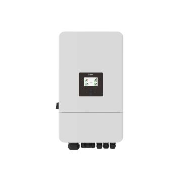 Onduleur solaire hybride triphasé Deye 6 kW, double MPPT, réseau/hors réseau, écran tactile, Wi-Fi, transformateur de courant inclus, IP65 - SUN-6K-SG05LP3-EU-SM2