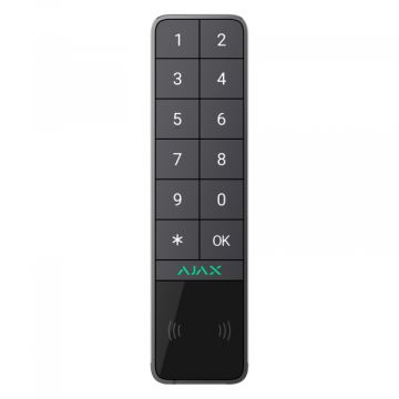 Clavier sans fil extérieur AJAX KeyPad Graphite – Clavier sans fil intelligent – Réf. 99969.286.GP1