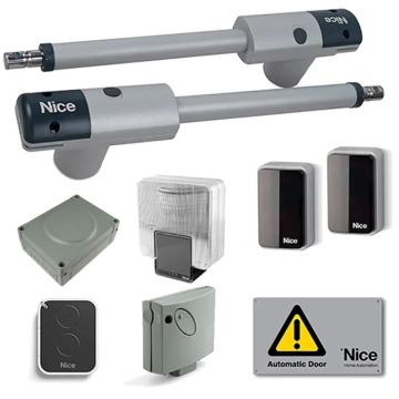 Kit d&#39;automatisation pour portail battant Nice TOO3024KCE 24V pour portails jusqu&#39;à 3 m et 300 kg