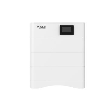Kit de batterie V-TAC 15 kWh HAUTE TENSION (3*5,12 kWh) Batteries de stockage empilables BMS intégré 153,6 V, IP65, CEI 0-21 - 120023