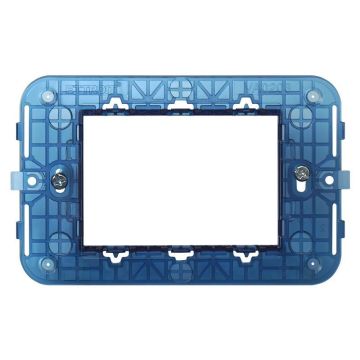 ETTROIT VA0203 Support 3P 3 Places Série Venus Compatible Avec Vimar Arke
