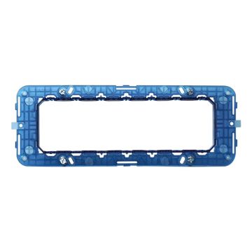 ETTROIT VA0207 Support 7P 7 Places Série 507 Venus Compatible Avec Vimar Arke