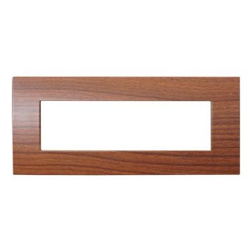 Plaque ETTROIT Venus Series 7P, couleur plastique, compatible avec Vimar Arke VA83703