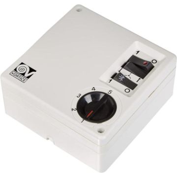 Régulateur de vitesse Box pour ventilateurs de plafond avec Kit lumière Vortice SCRR5L - sku 12964