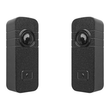 Photocellule infrarouge synchronisée 12-24V miniaturisée montage murale pour portes et portail 20M IP54 Nologo ZOOM-Z5E Photocellule infrarouge synchronisée 12-24V miniaturisée montage murale pour portes et portail 20M IP54 Nologo ZOOM-Z5E