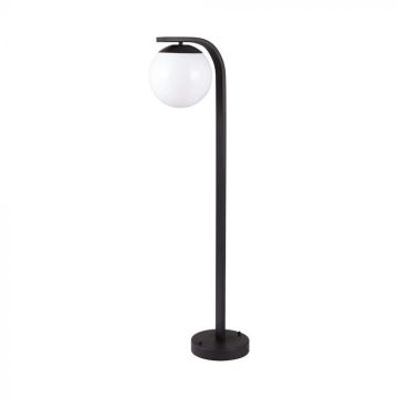V-TAC VT-1157 Douille de lampe lanterne de jardin E27 Noir Mat h: 105cm IP44 - 10421