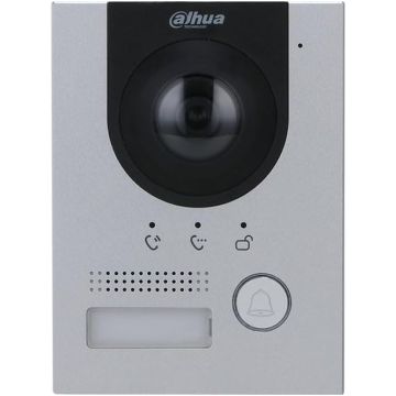 Interphone vidéo extérieur antivandalisme DAHUA avec caméra 2 MP et bouton unique – Modèle VTO2202F-P-S2