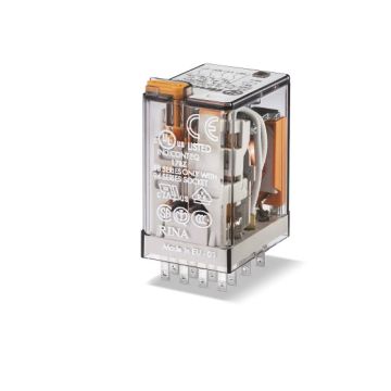 Relais Finder TYPE 55.34 industriel enfichable 4 CONTACTS 7A 24V DC Relais Finder TYPE 55.34 industriel enfichable 4 CONTACTS 7A 24V DC