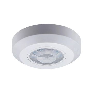 V-TAC VT-8091 Capteur de plafond mouvement à Infrarouge 360° corps blanc pour ampoules led IP20 - sku 6606