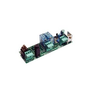 Carte pour le branchement de 2 batteries de secours 12 V 1,2 Ah Carte pour le branchement de 2 batteries de secours 12 V 1,2 Ah