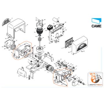 Caisse motoréducteur BX-E BX-E241 – 119RIBX014