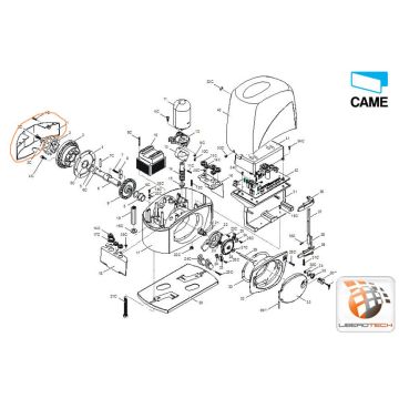 Carter protection pignon BX-243 – 119RIBX040