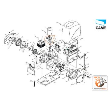 Bride et joint d'étanchéité moteur BZ – 119RIBZ017