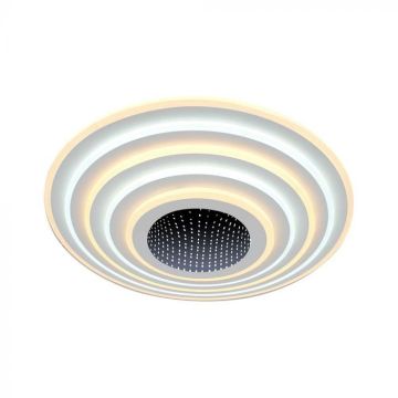 V-TAC VT-7961 Lustre décoratif LED 125w effet 3D variable avec télécommande d50*7cm CCT 3in1 3000K+6500K - 15359 V-TAC VT-7961 Lustre décoratif LED 125w effet 3D variable avec télécommande d50*7cm CCT 3in1 3000K+6500K - 15359