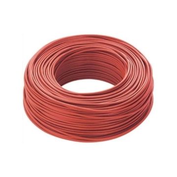Câble électrique unipolaire CPR FS17 450/750 1X2,5mm² rouge - écheveau 100m