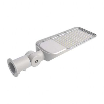 V-TAC VT-139ST Réverbère led puce samsung 100W 120lm/w Lampadaire réglable poteau adaptateur 4000k IP65
