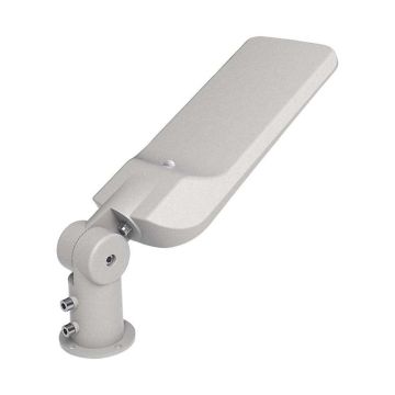 V-TAC PRO VT-169ST-S Lampadaire Led 150W 110lm/w CHIP samsung avec capteur crépusculaire 4000K corps gris clair slim IP65 - sku 20436