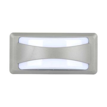 V-TAC VT-8058 Applique LED 12W applique extérieure rectangulaire IP65 blanc froid 6400K sku 218247