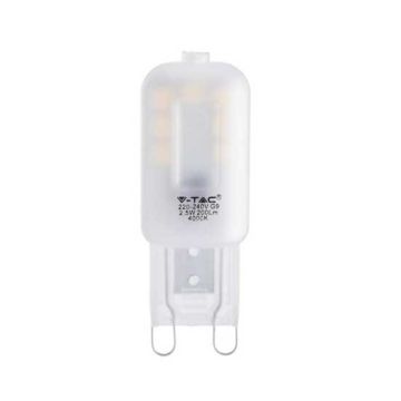 V-TAC VT-203 Ampoule LED puce G9 Spot Samsung SMD 2,2W blanc naturel 4000K - SKU 20479 V-TAC VT-203 Ampoule LED puce G9 Spot Samsung SMD 2,2W blanc naturel 4000K - SKU 20479