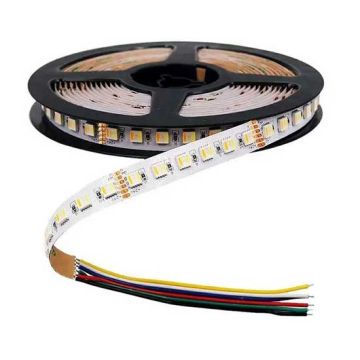 V-TAC VT-5050 bande strip led SMD5050 24V 24W/M 60LED/M 70LM/W changement couleur 3in1+RGB étanche IP65 - SKU 2896
