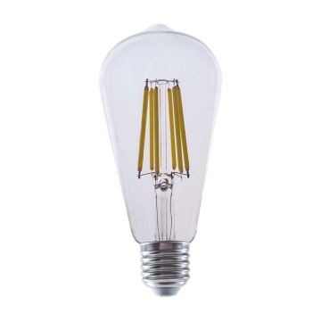 V-TAC VT-2364 Ampoule Led 4W E27 4000k vintage ST64 forme lampe à incandescence verre clair sku 2997 V-TAC VT-2364 Ampoule Led 4W E27 4000k vintage ST64 forme lampe à incandescence verre clair sku 2997