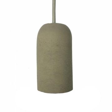 V-TAC VT-7668 Lumière Pendant 1MT E27 lampe béton Ф50mm IP20 gris - sku 3748 V-TAC VT-7668 Lumière Pendant 1MT E27 lampe béton Ф50mm IP20 gris - sku 3748