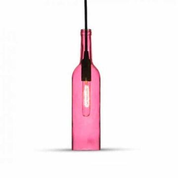 V-TAC VT-7558 Bouteille décorative en verre rose-fuchsia led lustre 1MT E14 douille Ф72mm sku 3774 V-TAC VT-7558 Bouteille décorative en verre rose-fuchsia led lustre 1MT E14 douille Ф72mm sku 3774