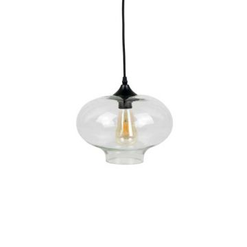 Pendant Light 1MT E27 Elegant Stylish Ф265mm - Verre Transparent Artistic Shape VT-7229 Pendant Light 1MT E27 Elegant Stylish Ф265mm - Verre Transparent Artistic Shape VT-7229