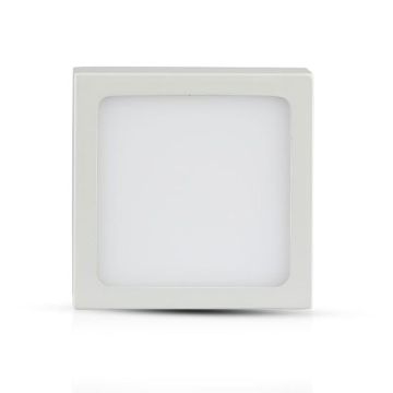 V-TAC VT-1805SQ panneau LED 18W montage surface carré blanc neutre 4000K avec driver - SKU 4920 V-TAC VT-1805SQ panneau LED 18W montage surface carré blanc neutre 4000K avec driver - SKU 4920