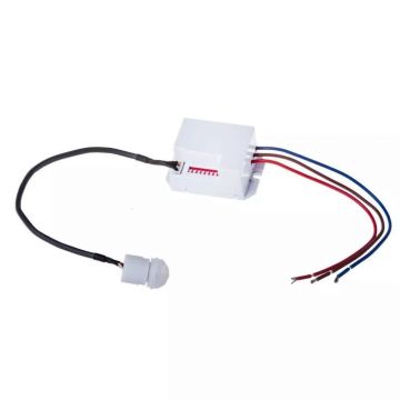 Sensore di movimento IR + Crepuscolare IP20 per lampade LED Mod VT-8022 Sensore di movimento IR + Crepuscolare IP20 per lampade LED Mod VT-8022