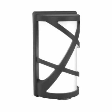 Lampe de jardin 1pc. E27 Ampoule Aluminum Mat Noir IP54 Lampe de jardin 1pc. E27 Ampoule Aluminum Mat Noir IP54